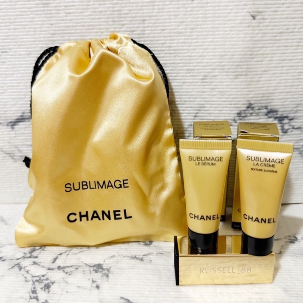 Chanel Sublimage Gold Skincare set  /L'Extrait de Creme /EYE CREAM / LA CREME